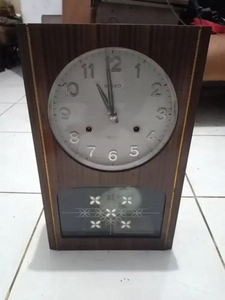 Jam lonceng SEIKO bandul pendulum jadul vintage