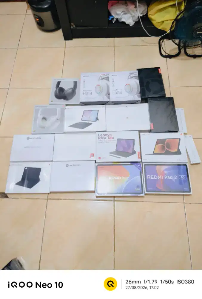 NEW SEGEL | Lenovo Idea Tab 8/128GB Free Stylus & Keyboard | Grs Resmi