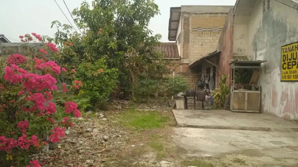 Dijual Cepat tanah dan Rumah Luas