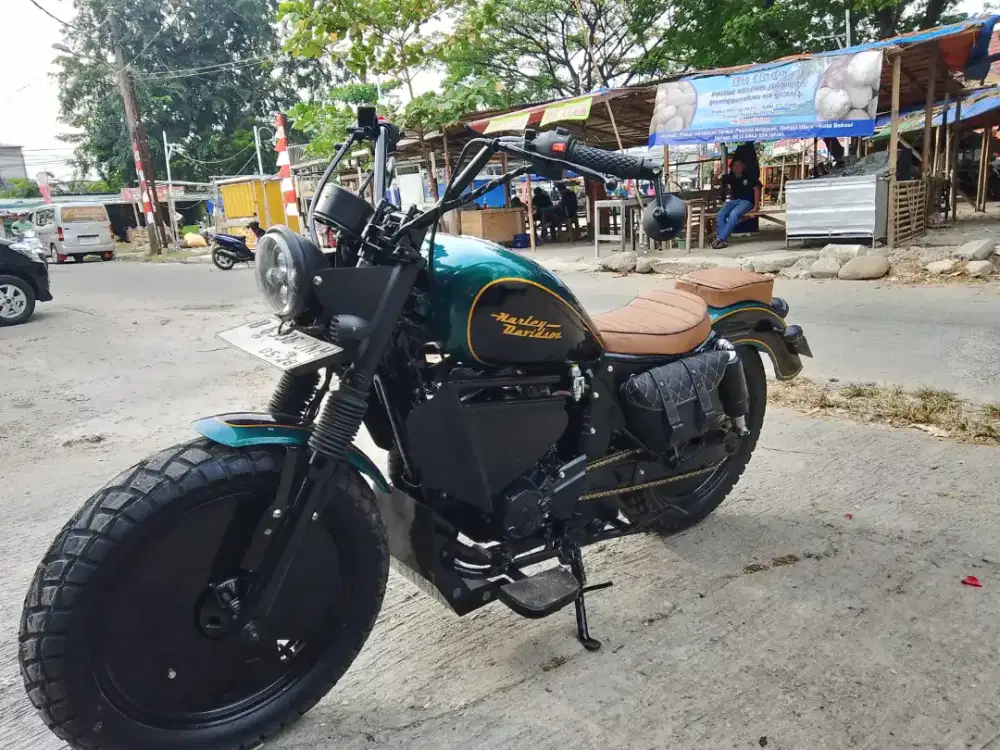 Dijual cepat motor modif Byson harga nego tipis.