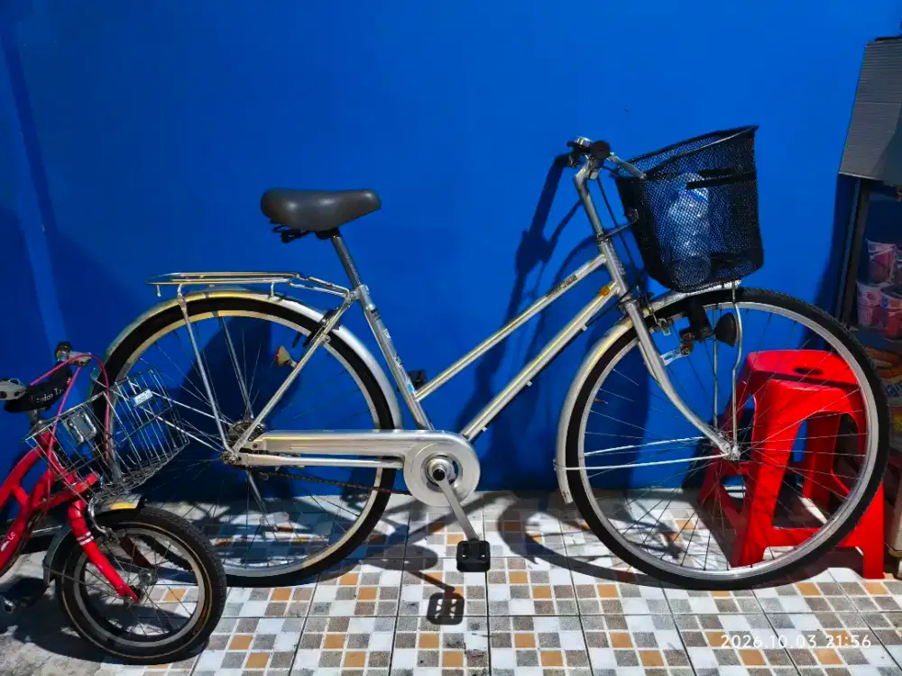 Sepeda ASAHI CBA velociste japan bike original, size 27
