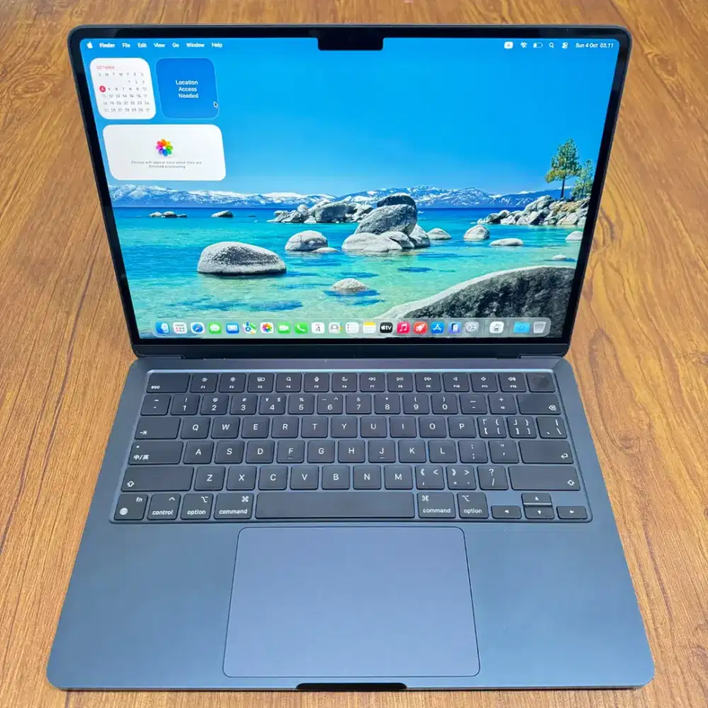 Macbook air m2 2022 13 inch ram 8gb ssd 256gb siap pakai bisa cod