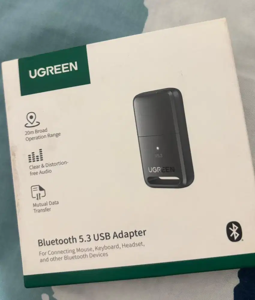 ugreen bluetooth 5.3 USB adaptor transmitter reciever