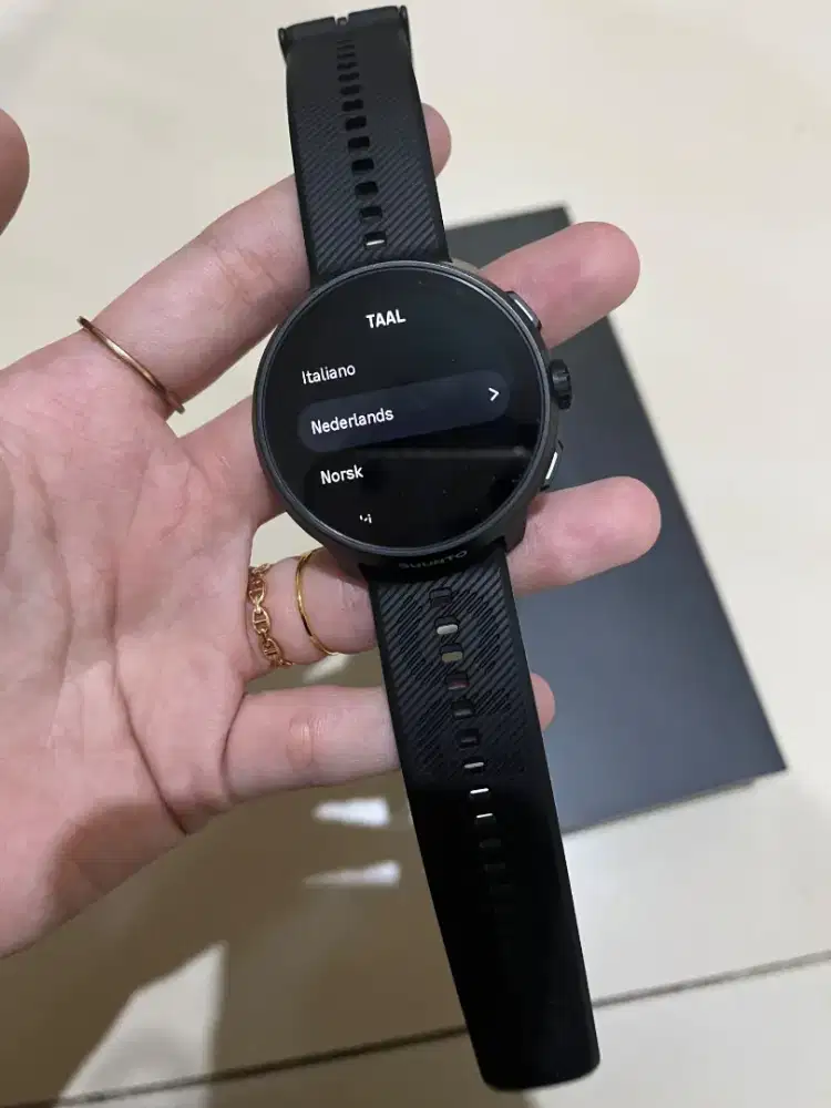 Suunto run full black