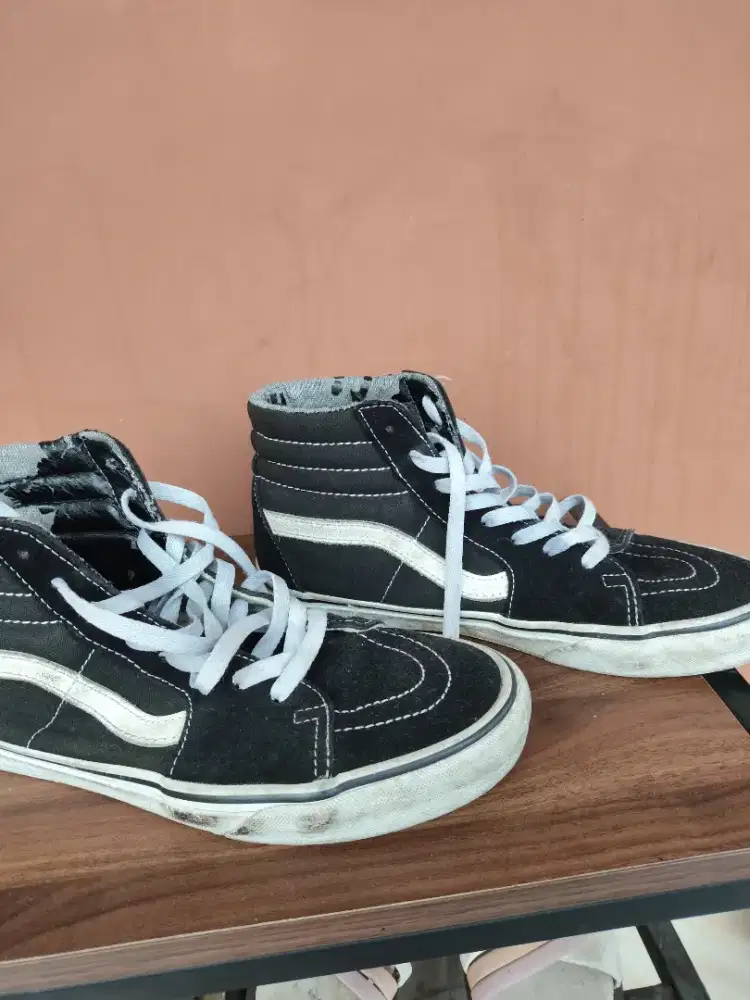 Jual vans sk8-high size 42 BW