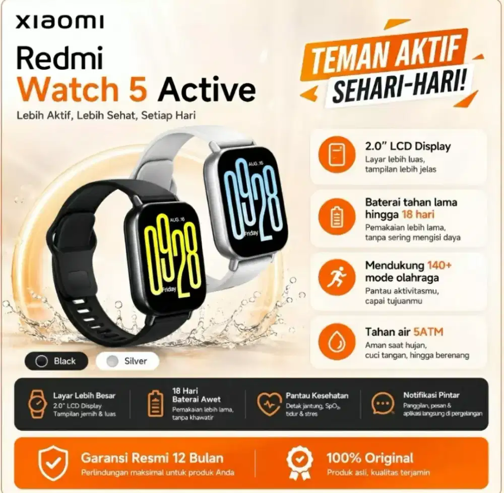 Smart Watch Xiaomi Redmi Watch 5 Active