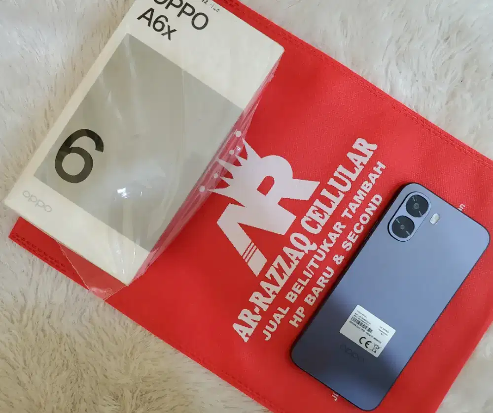 OPPO A6x 6/128
OPEN BOX SAJA GARANSI BELUM AKTIF