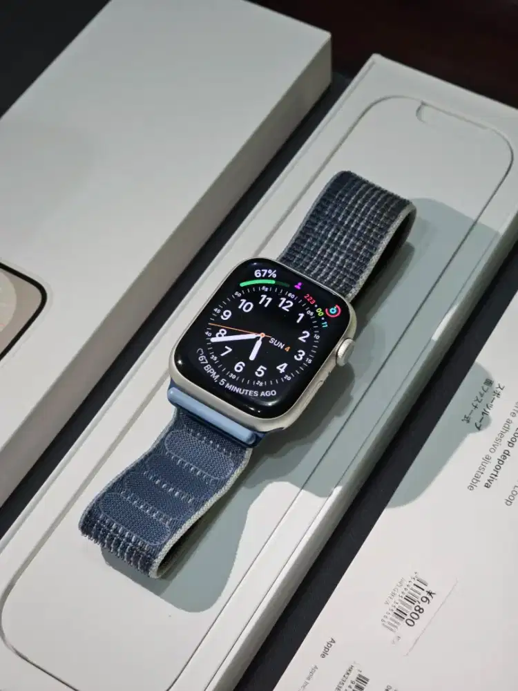 Apple Watch Series 8 45mm BH 89% Mulus