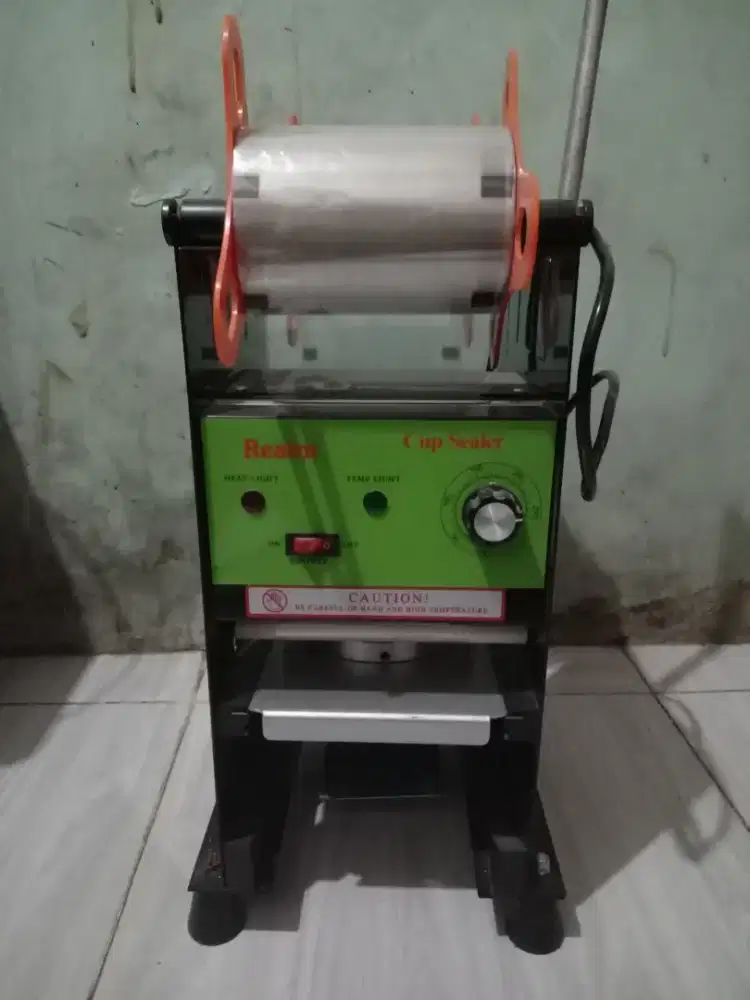 Cup sealer Reaim hijau 8-26oz Normal