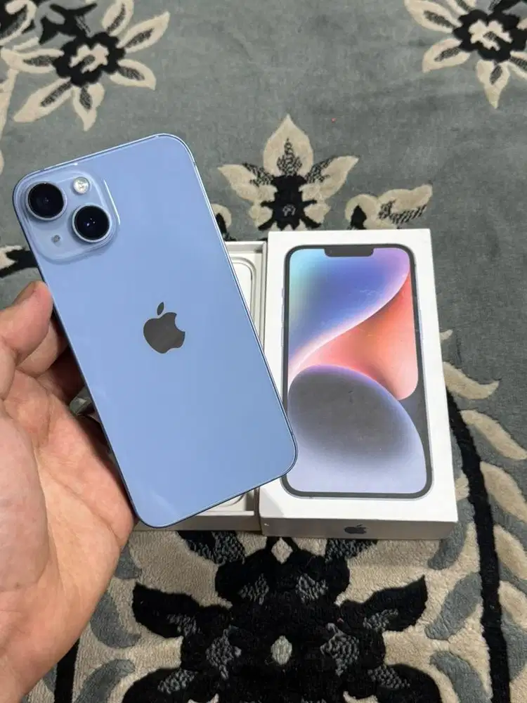iphone 14 128gb resmi ibox Garansi baru off juli 2026 fullset original