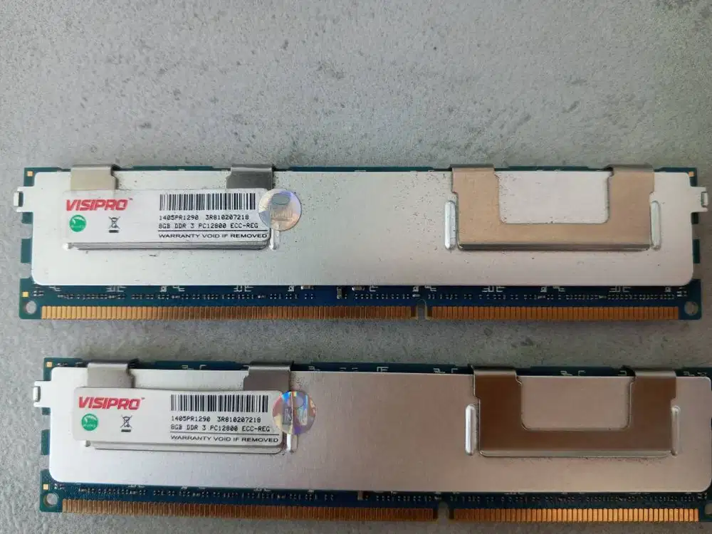Ram Server ECC DDR3 8x2 Visipro 400rb net cod jatingaleh pln