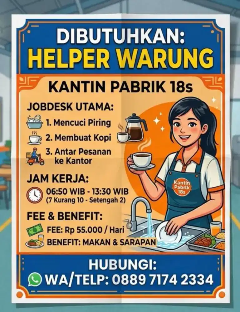 Helper Warung Makan