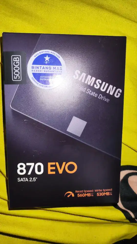 SSD  Samsung 870 Evo 500GB