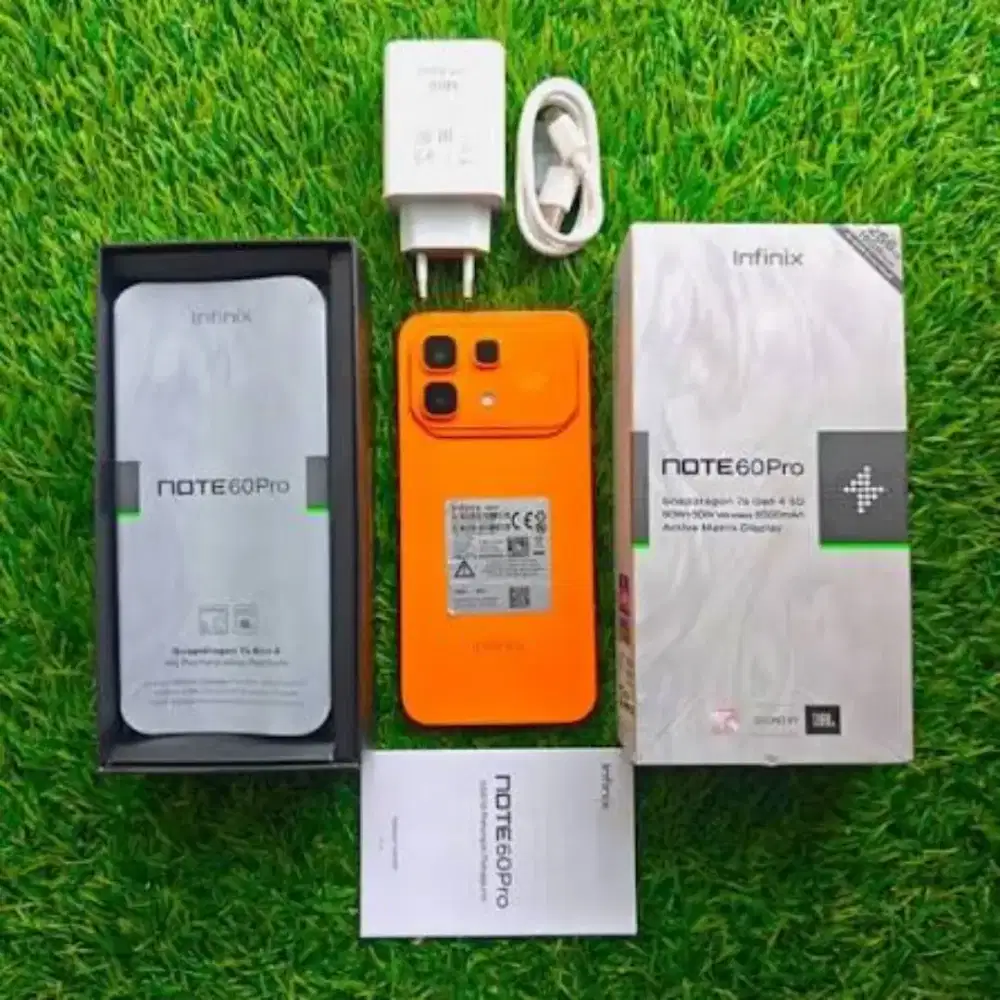 Infinix note 60 pro 8/256 mulus kayak baru fulset