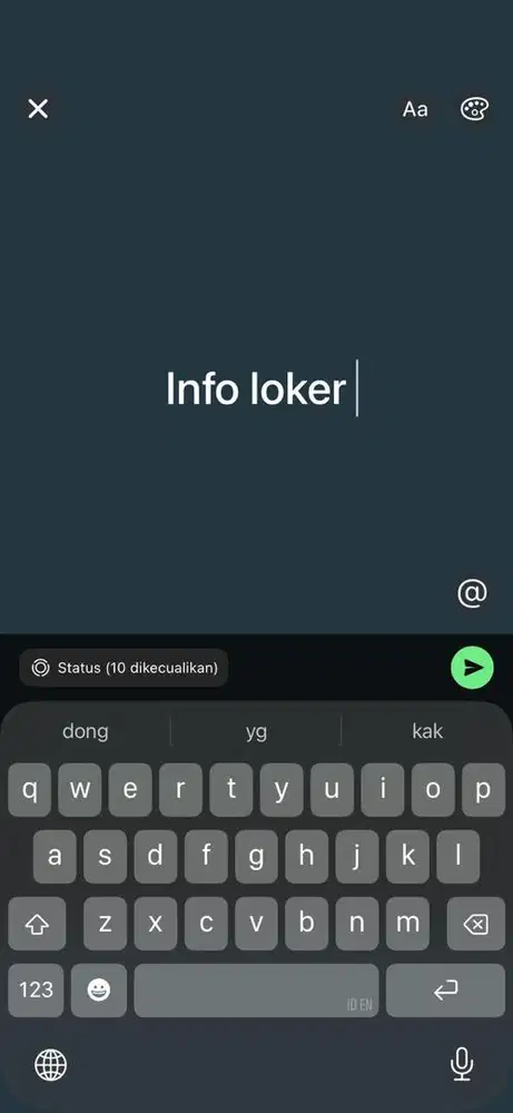 Mencari pekrjaan