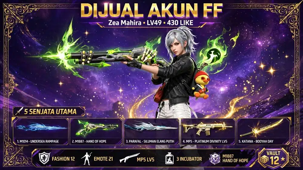 akun ff pribadi. Harga pas 200