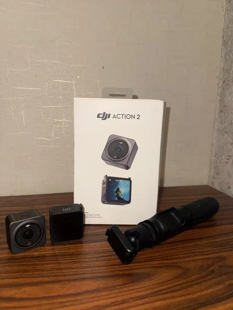 DJI Action 2 Dual Screen Combo | Full Set + Free Monopod