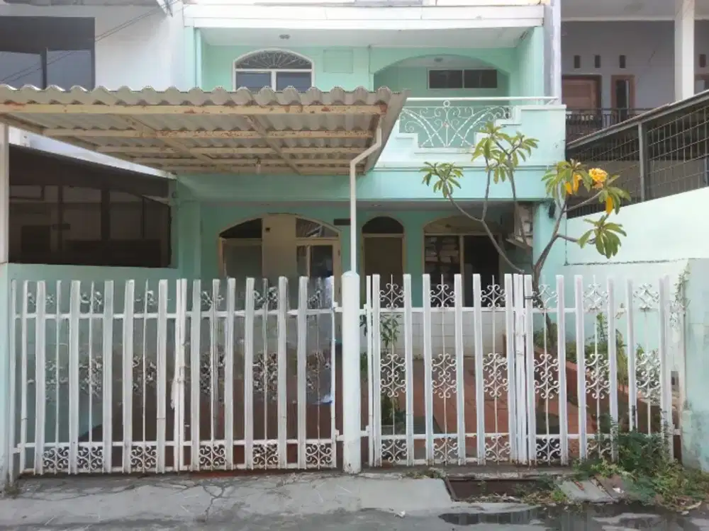 Dijual cepat rumah standard layak huni jalan lebar di pelepah hijau kelapa gading