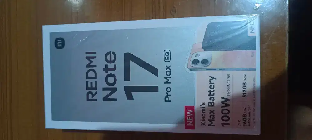 JUAL REDMI NOTE 17 PRO MAX GACOR NEW