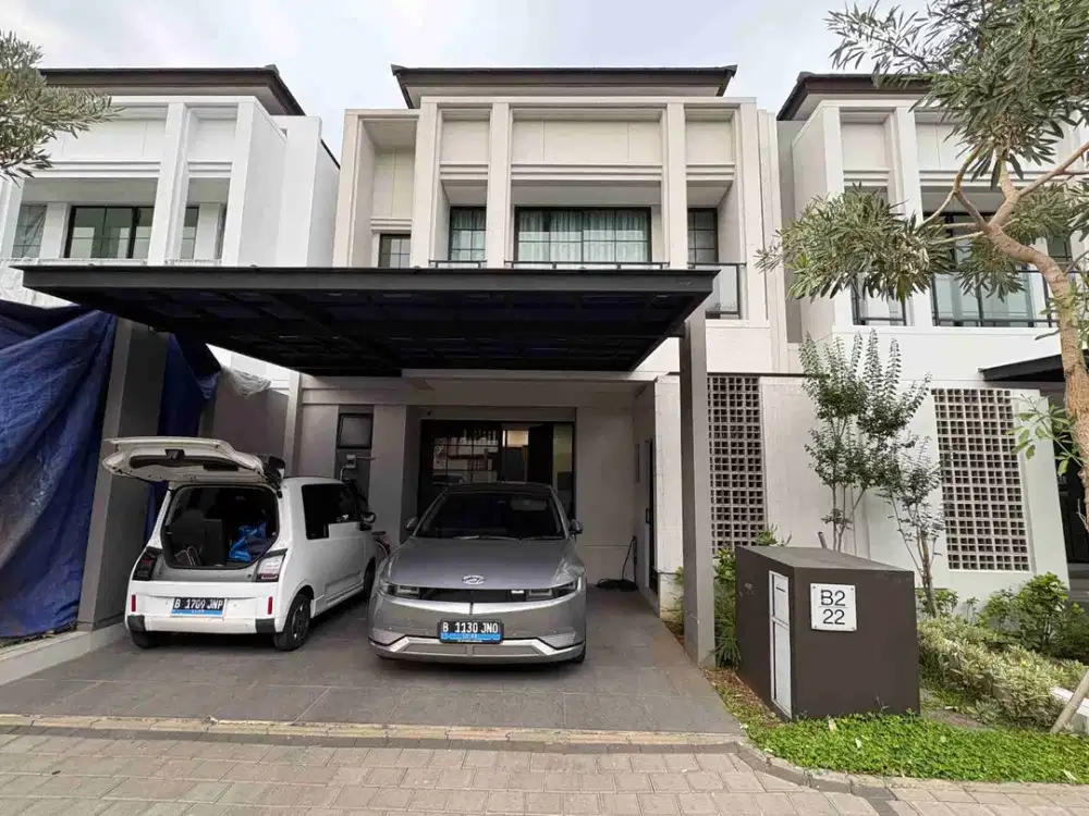 Dijual rumah modern Partly Fully Furnished