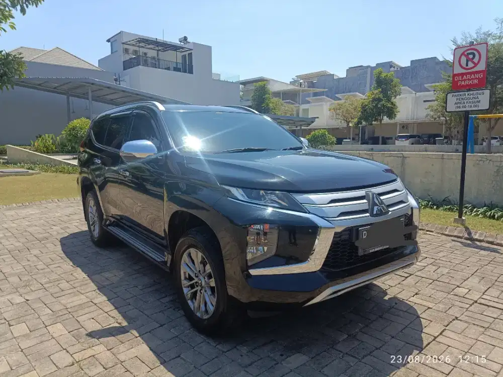 New Pajero Sport Exceed AT 2021 B Jakarta Tgn1 Bagus Original Hitam