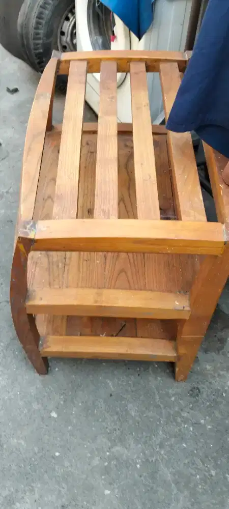 Meja tv jati minimalis