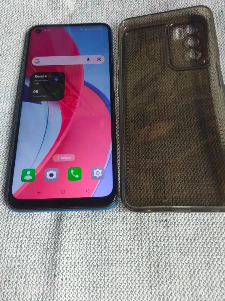 Oppo a55 ram 4+1/64 mulus 90% batre kuat bagus buat ojol