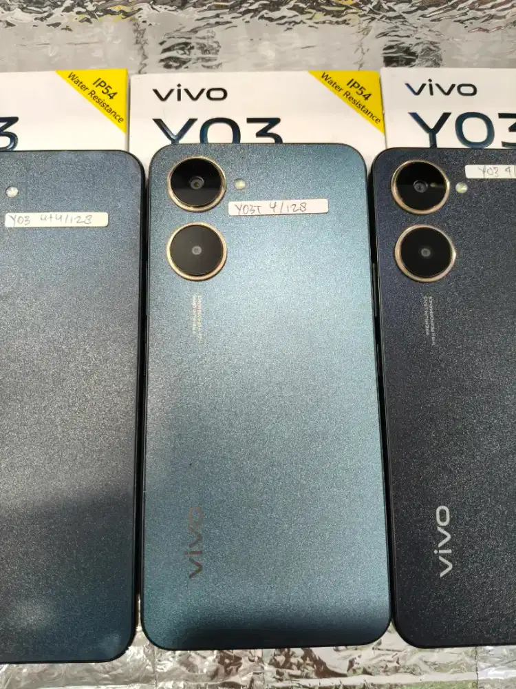 Vivo Y03,Y03T 4+4/128 mulus nominus lengkap