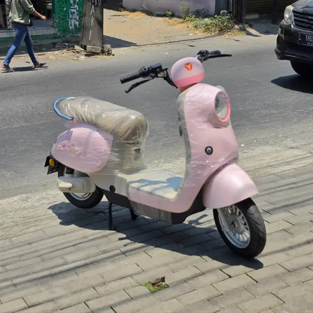 Sepeda listrik yadea yuanqi diskon langsung hingga 700 ribu