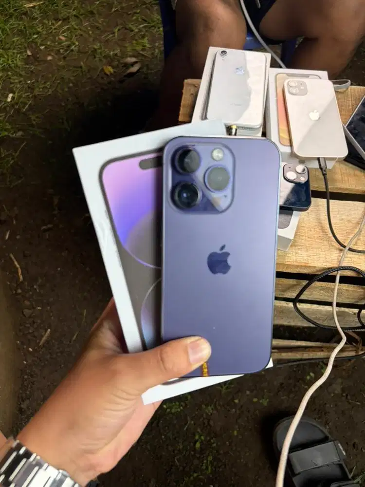 Iphone 14 pro 128Gb Beacukai Resmi Bh100% Mulus