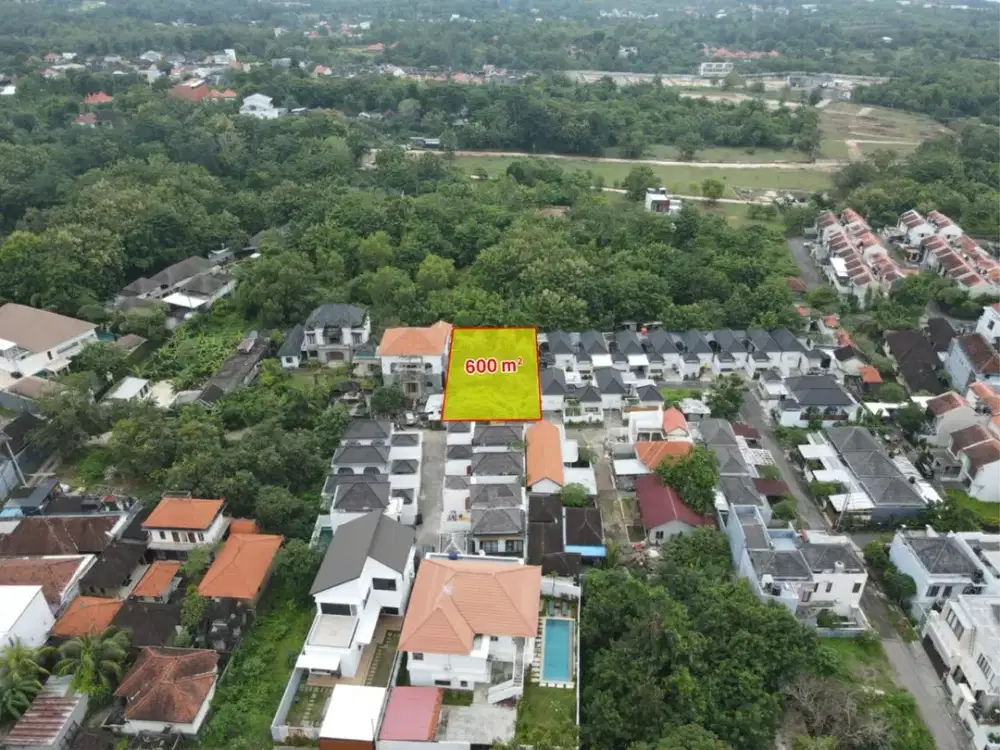 Tanah Murah di Jalan Blongkeker, Puri Gading - Balangan, Kawasan Vila