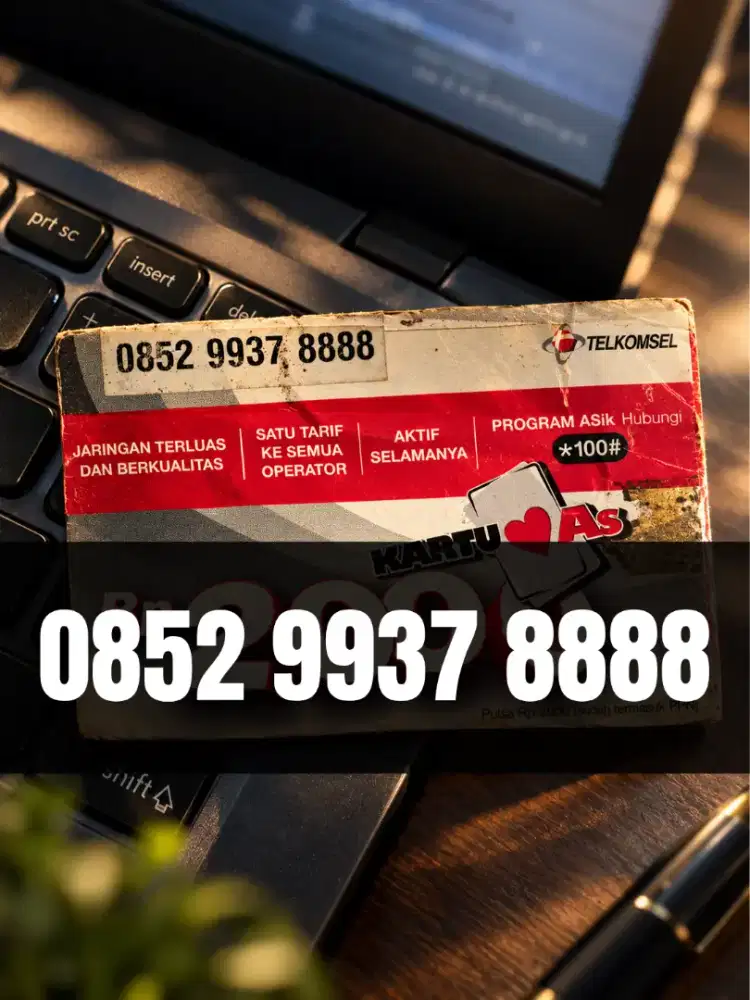 Nomor Cantik Telkomsel Super Rapi dan Istimewa 8888
