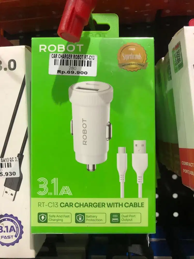 CAR CHARGER ROBOT RT -C13 | ATLANTIS DAHSYAT
