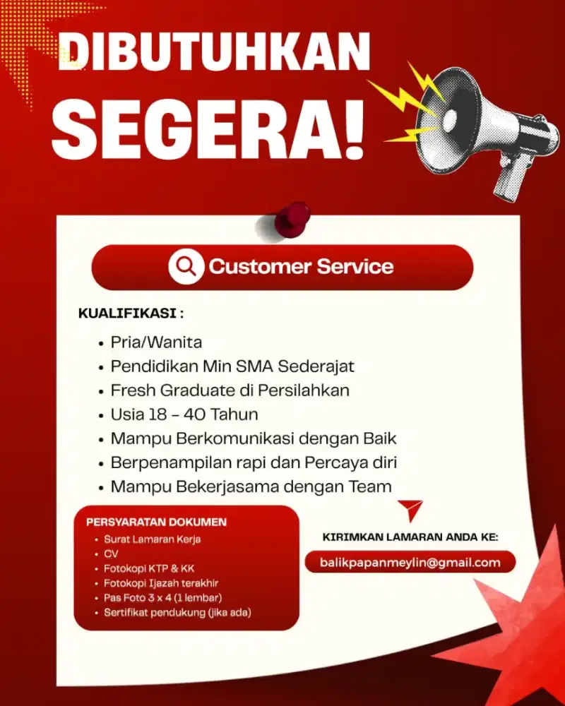 Lowongan Pekerjaan Front Office