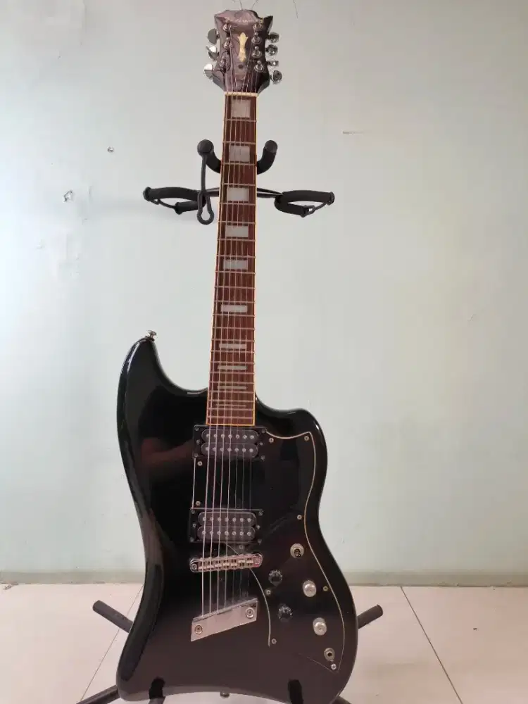 Guild Guitars DeArmond Sevenstar 7 strings (Gitar Langka Vintage unik)