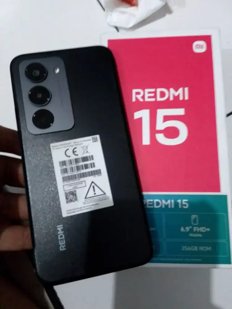 Dijual/TT Redmi 15 Ram 8/256 Fullset Ori