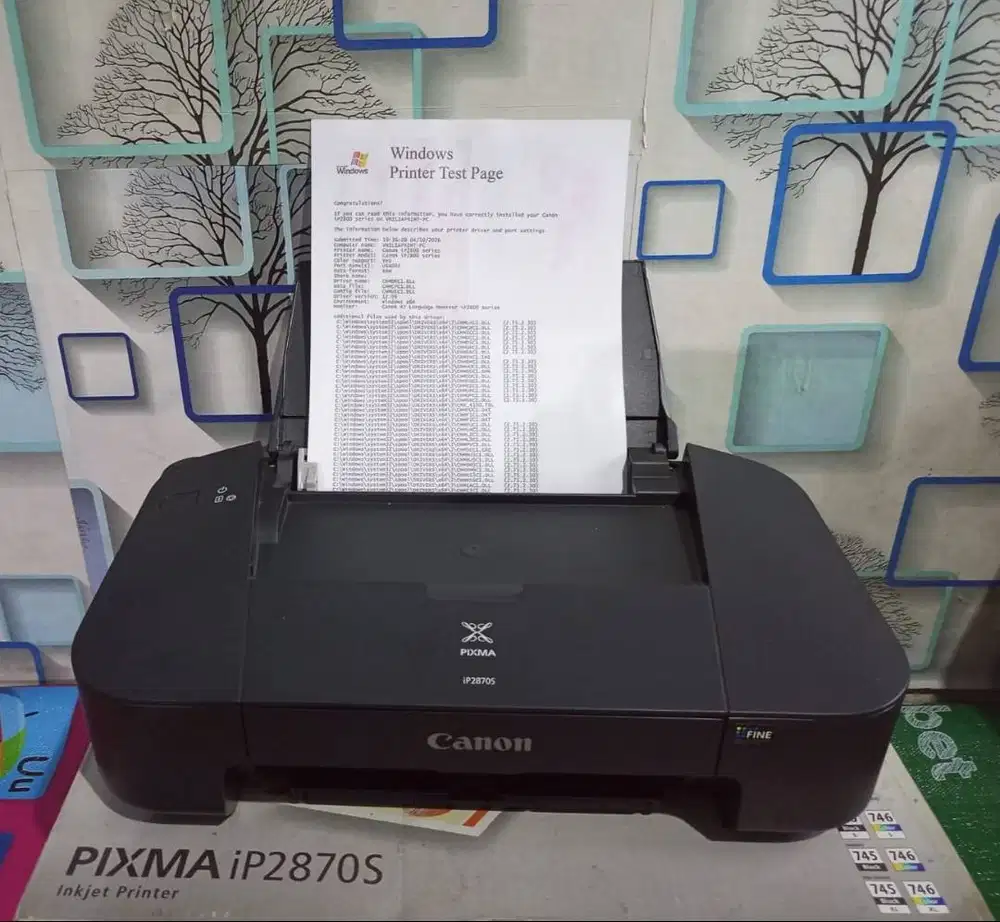 Printer Canon Pixma iP2870S siap pakai