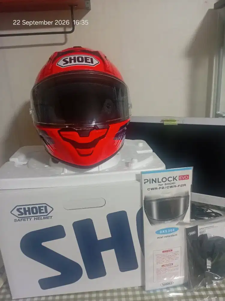 SHOEI X15 MARQUEZ SIZE XL
