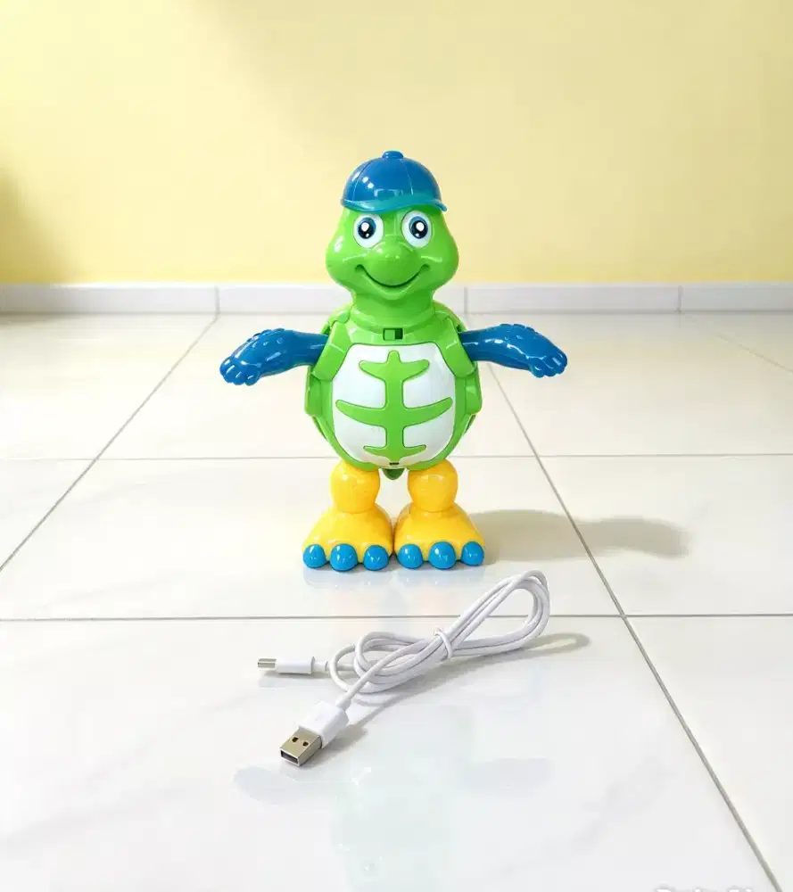 Mainan dancing kura2 charger