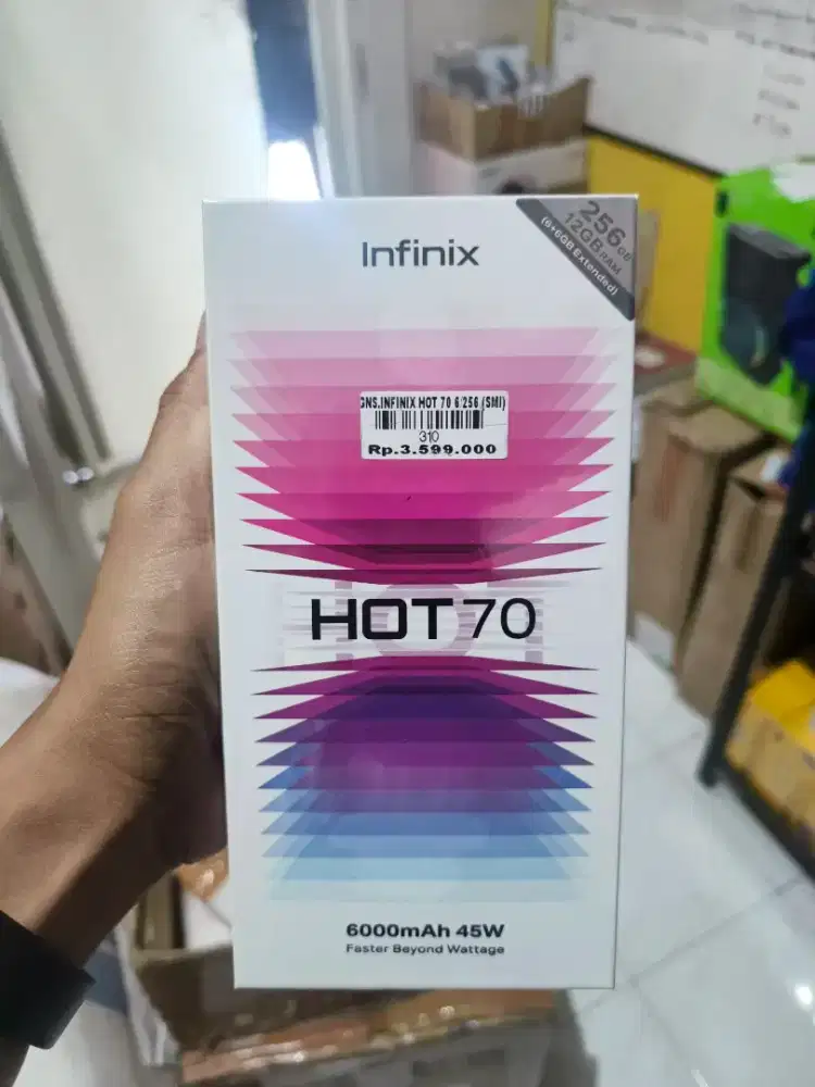 INFINIX HOT 70 6/256 | ATLANTIS DAHSYAT