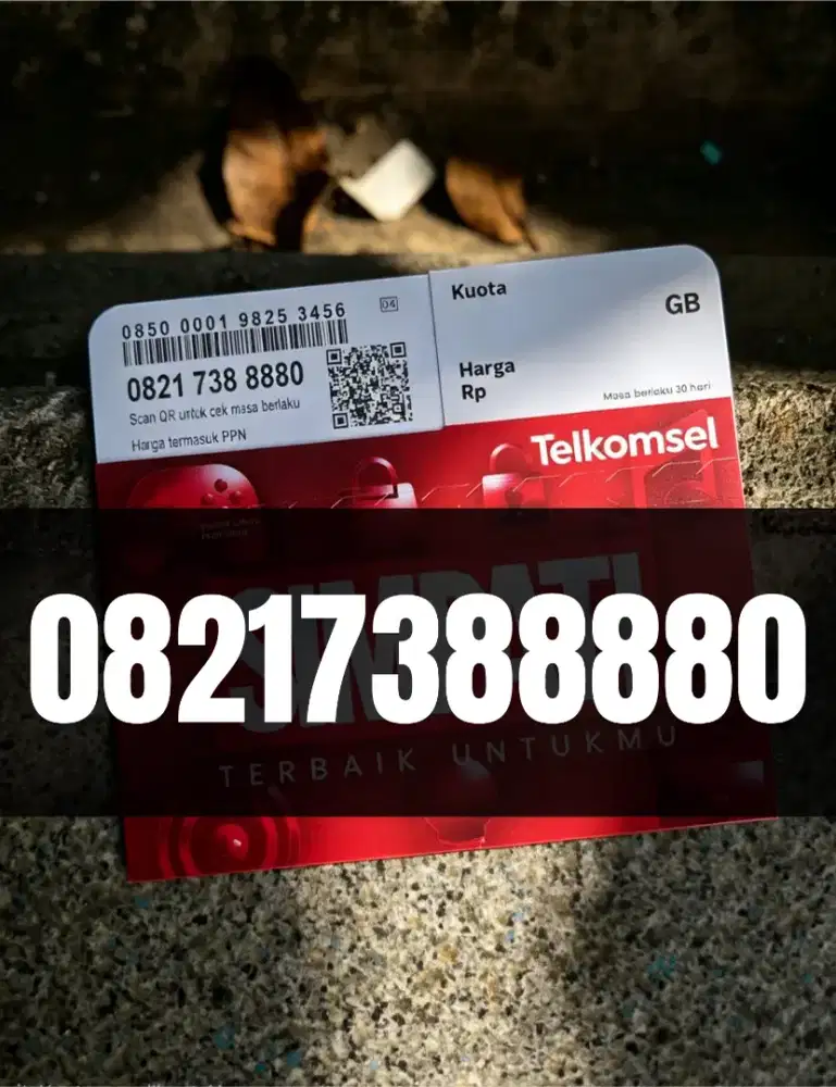 Nomor Cantik Telkomsel simPATI 11 Digit Super Rapi dan Istimewa 8888x