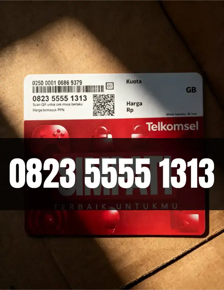 Nomor Cantik Telkomsel simPATI Super Rapi dan Istimewa 5555