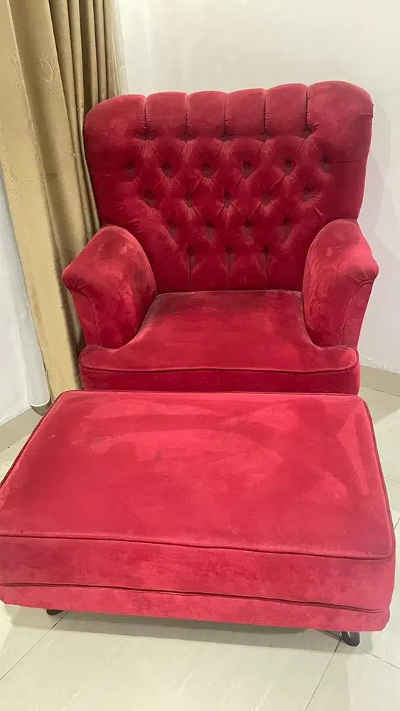 Single Sofa + Bench/Stool