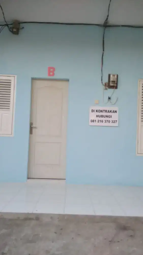 Rumah Dikontrakkan Siap Huni Strategis Dekat [pasar]
