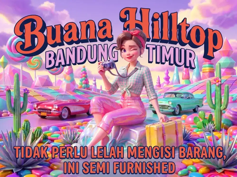JUAL RUMAH DI BUANA HILLTOP, CILENGKRANG, UJUNG BERUNG, BANDUNG TIMUR.