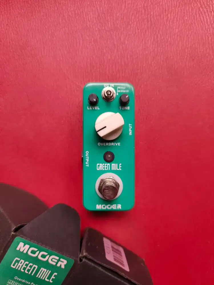 Mooer Green Mile Overdrive Effek peda gitar