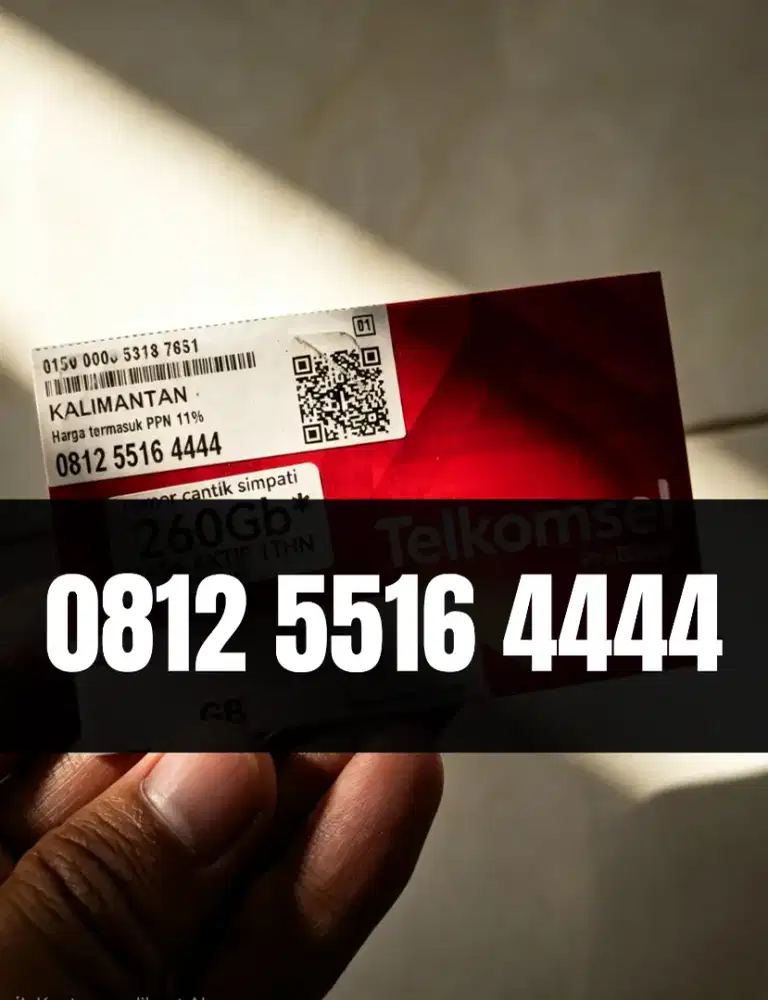 Nomor Cantik Telkomsel simPATI Super Rapi dan Istimewa Kwartet 4444