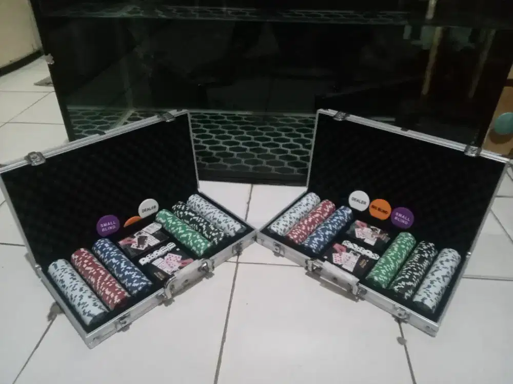 Poker chip sett 300