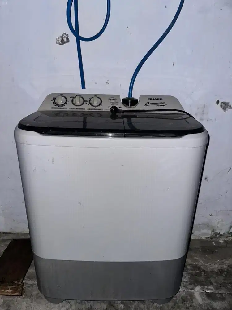 Mesin cuci 2 tabung bekas