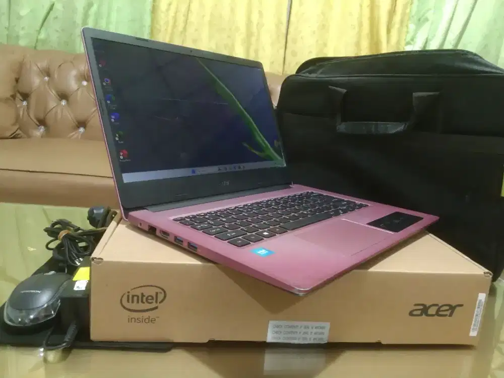 Lengkap Acer Seri baru Acer A314-35 Ram 8Gb Ddr4 ssd nvme 256Gb